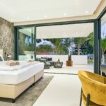 master bedroom - Marbella luxury houses for rent: Almodóvar Villa Bohème