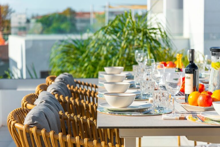 Rooftop dining and barbecue - Villa Bohème - Almodóvar Villas Marbella