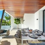 outdoor dining table - Marbella properties for rent - Almodóvar Villa Elements