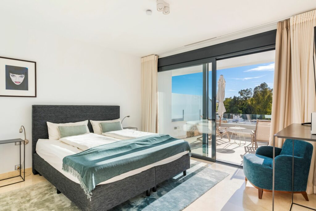 master bedroom Marbella Senses - Marbella luxury villa rental
