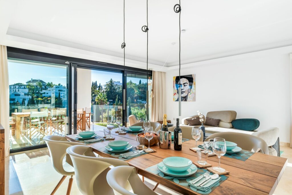 Dining room Marbella Senses - Marbella luxury villa rental