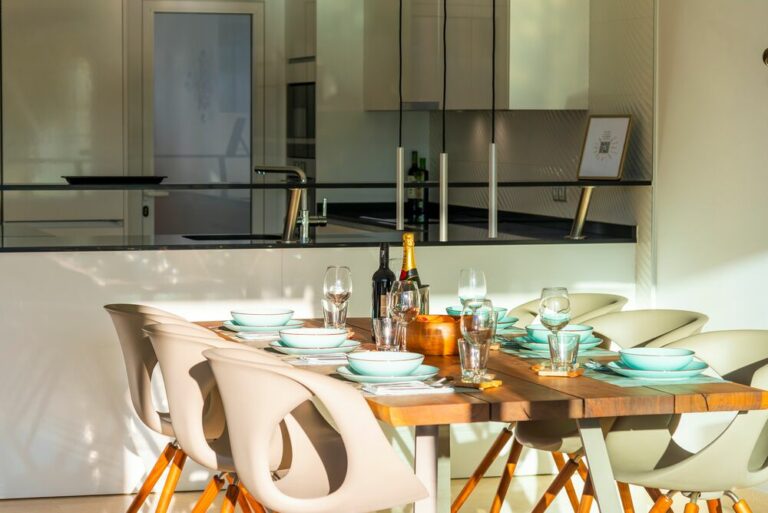 Dining Table Villa Senses - Almodóvar Villas - Luxury homes to rent in Marbella