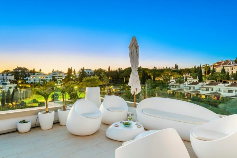 Rooftop view Villa Senses